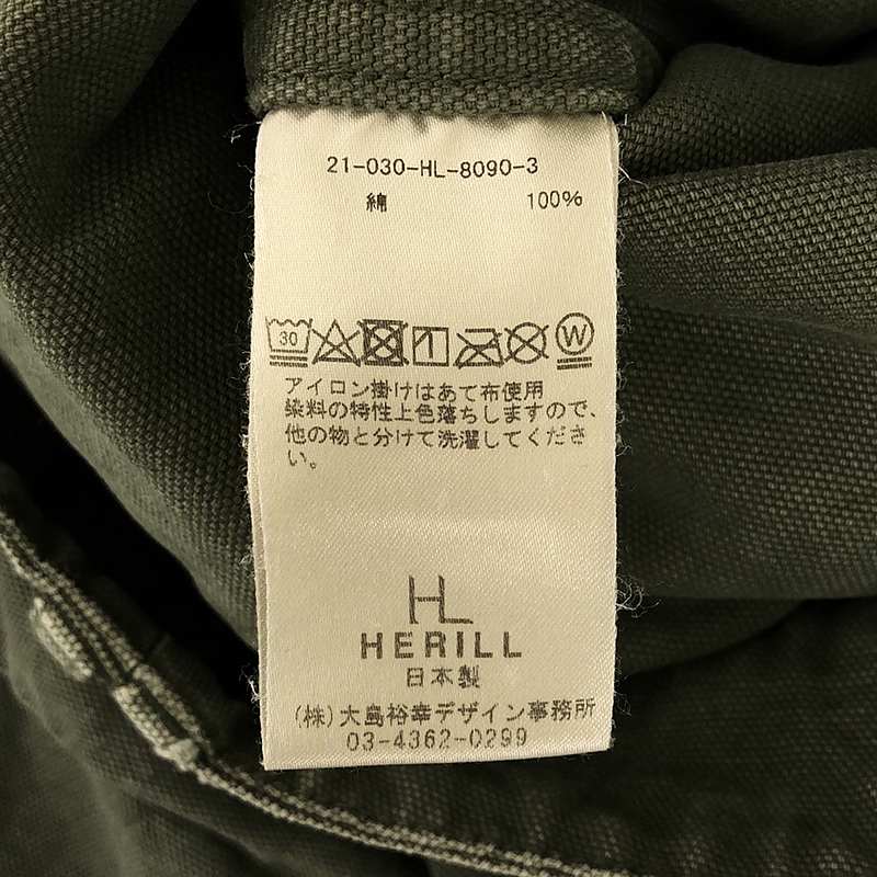 HERILL / ヘリル Duck Splash Cargo Pants ペイント加工 カーゴパンツ