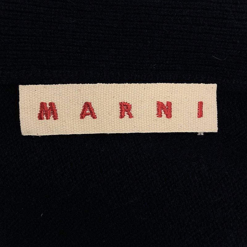 MARNI / マルニ カシミヤショールカラーニット