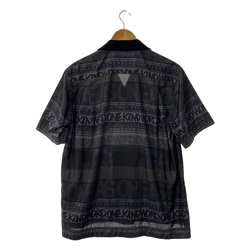 sacai / サカイ × Eric Haze エリックヘイズコラボ Stripe Print Shirt ストライプ プリントシャツ