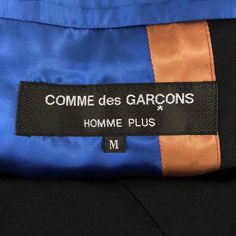 COMME des GARCONS HOMME PLUS / コムデギャルソンオムプリュス ゴブラン期 進化する色 裏地切替 ウール モヘア混 ロングジャケット コート