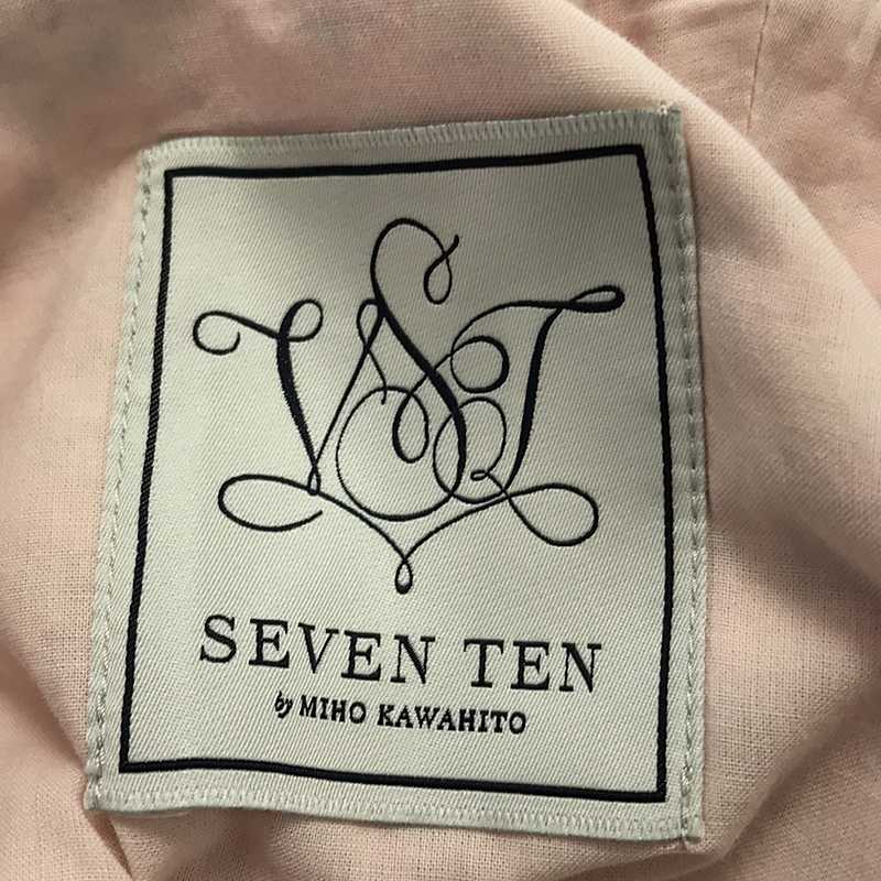 SEVEN TEN by MIHO KAWAHITO / セブンテンバイミホカワヒト 襟付き スカラップ トップス (小花柄)