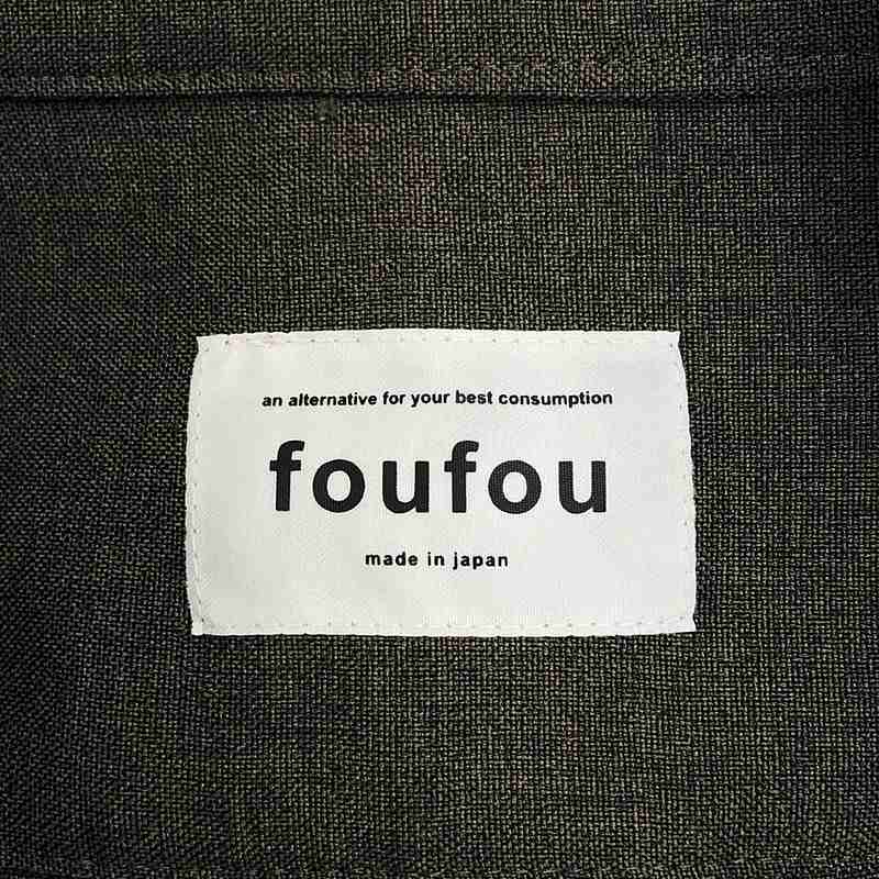 foufou / フーフー high neck blouse ハイネックブラウス