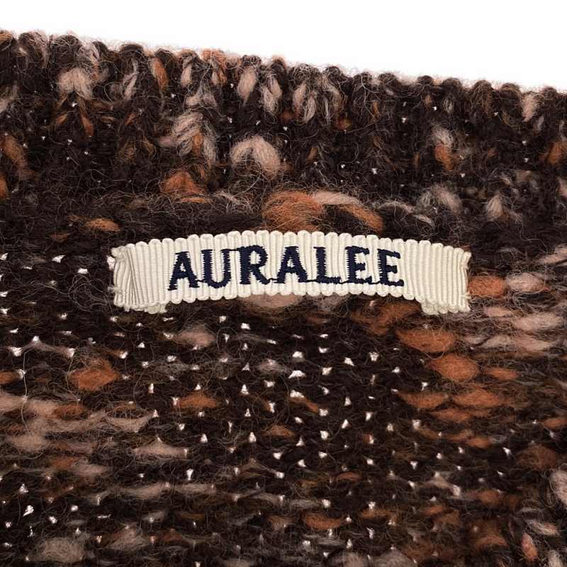 AURALEE / オーラリー WOOL MIX COLOR SLUB YARN KNIT ニット