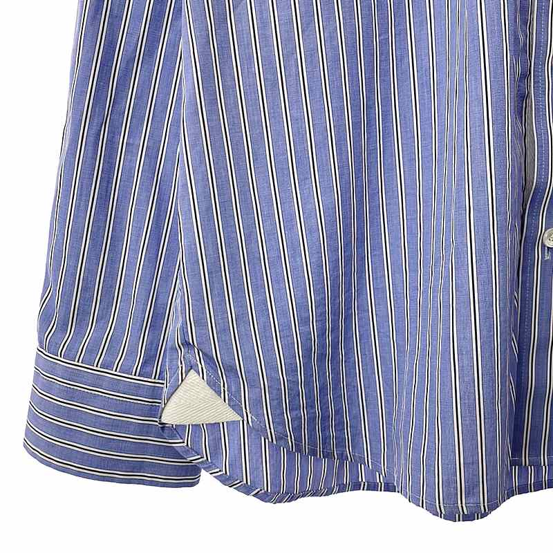 sacai / サカイ Thomas Mason S Cotton Poplin Stripe  L/S Shirt トーマスメイソン S刺しゅう コットンポプリン ストライプシャツ