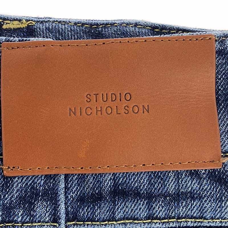 Studio Nicholson / スタジオニコルソン AKERMAN WASHED DENIM パンツ