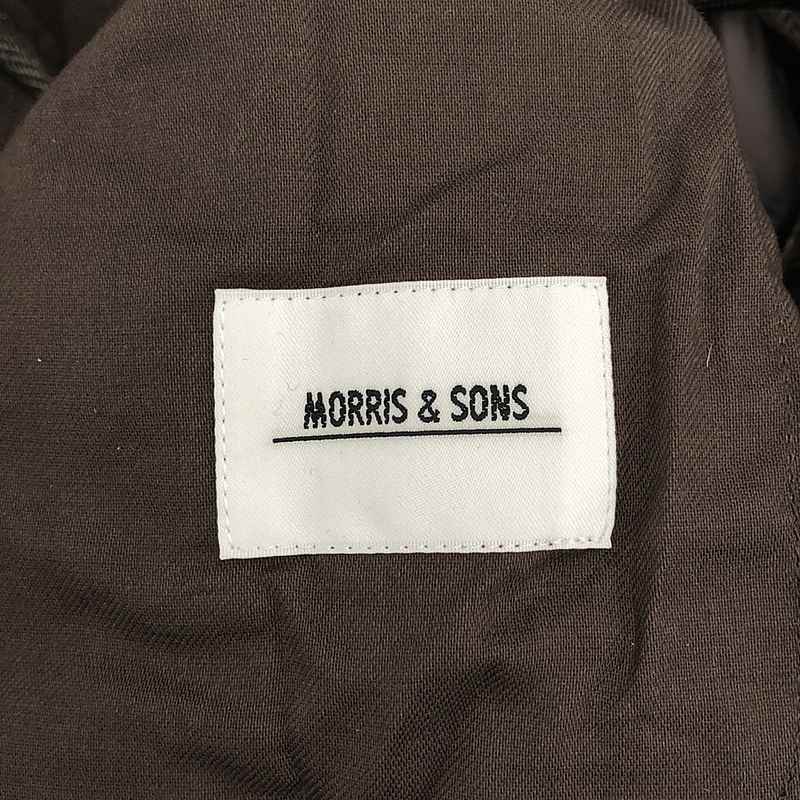 MORRIS&SONS / モリスアンドサンズ ツイード ワイドイージーパンツ