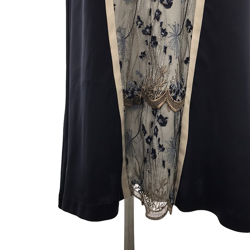 Framed flower dress / フラワー エンブロイダリーレース Framed flower dress / フラワー エンブロイダリーレース