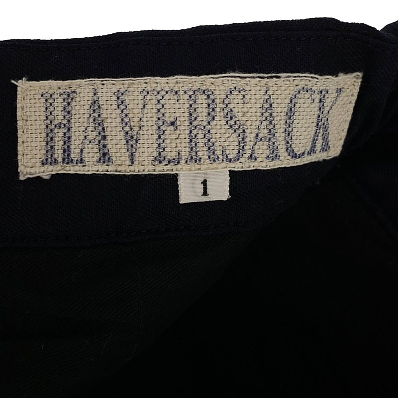 HAVERSACK / ハバーサック コットン ヘンプ サイドラインパンツ