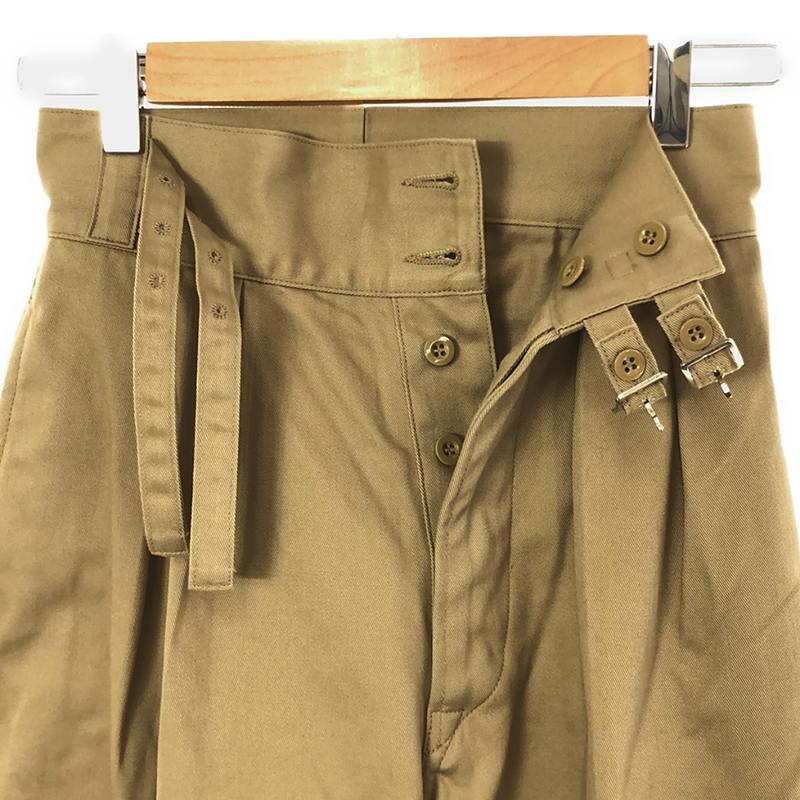 LENO / リノ DOUBLE BELTED GURKHA TROUSERS ダブルベルト グルカ トラウザーズ パンツ