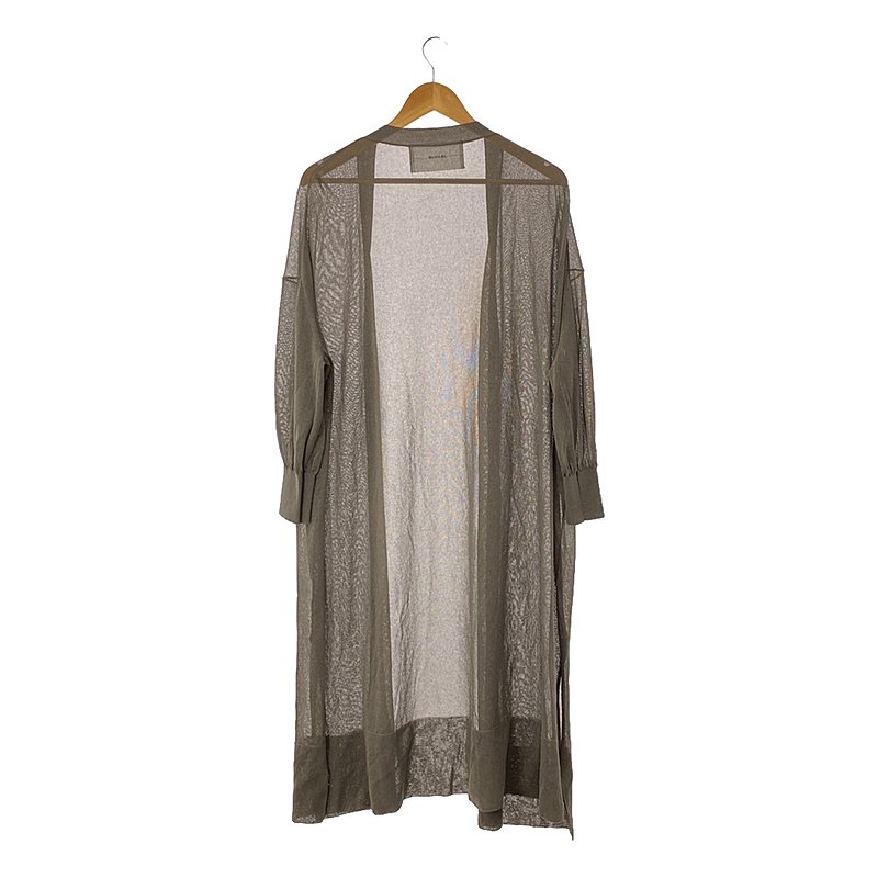 ADAWAS / アダワス SHEER LONG CARDIGAN シアーロングカーディガン