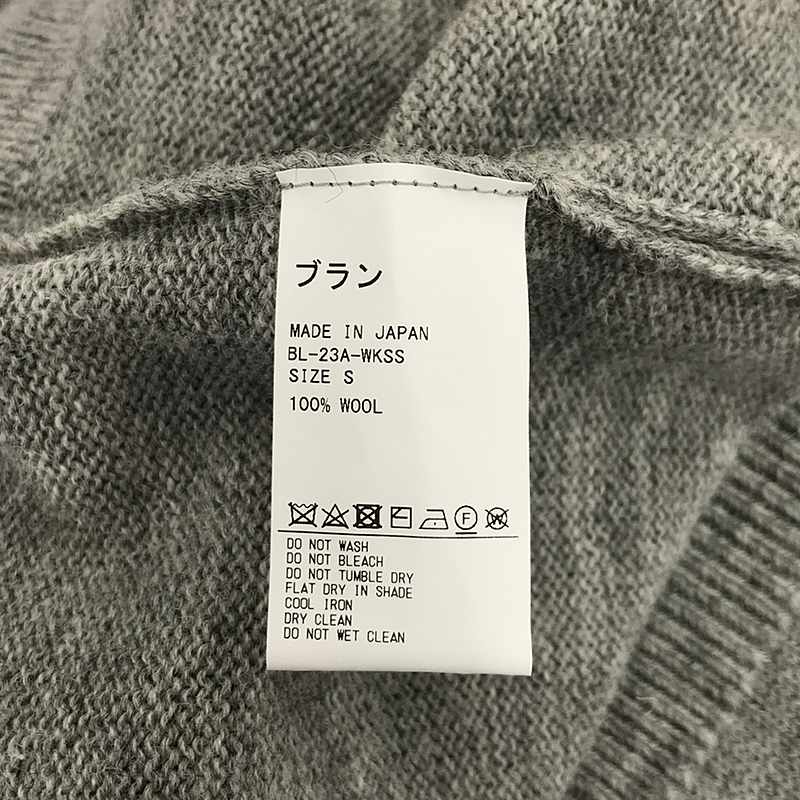 Blanc YM / ブランワイエム Knit Skipper Shirt ニットスキッパーシャツ