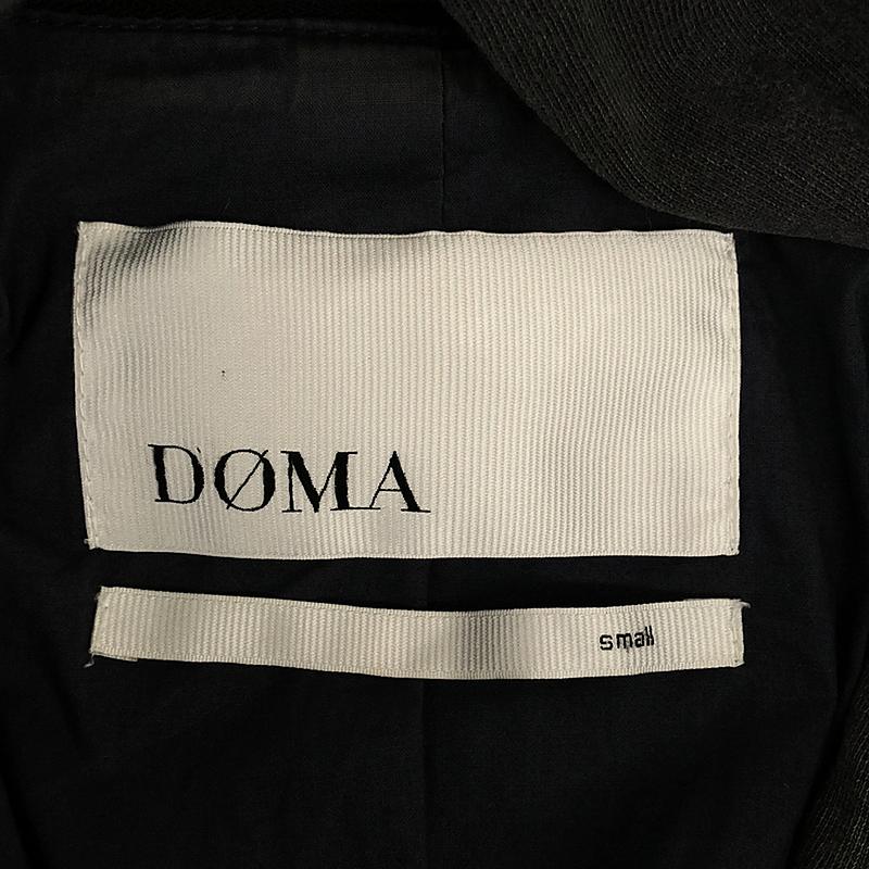 DOMA / ドマ フード付き ラムレザー シングルライダースジャケット