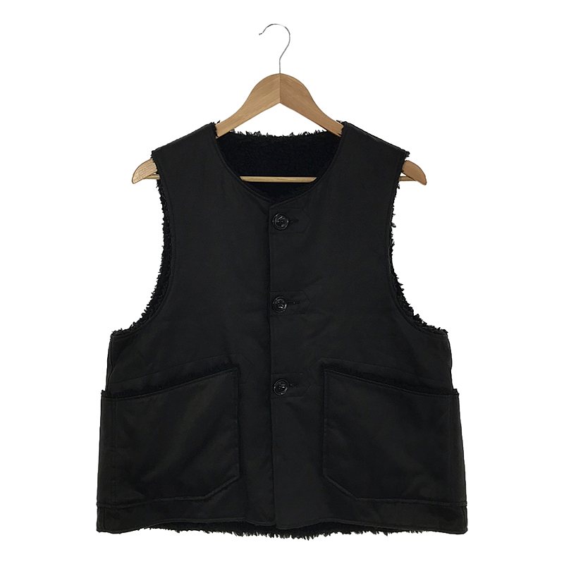 over vest / リバーシブル ボア オーバーベスト | ブランド古着の買取