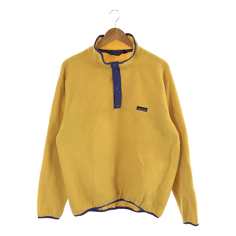 PATAGONIA 80's シンチラスナップTプルオーバー Yellow/L