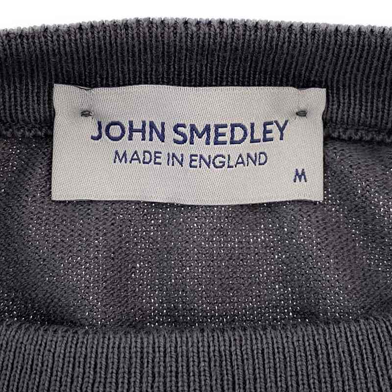 JOHN SMEDLEY / ジョンスメドレー シーアイランドコットン ハイゲージ クルーネックニット