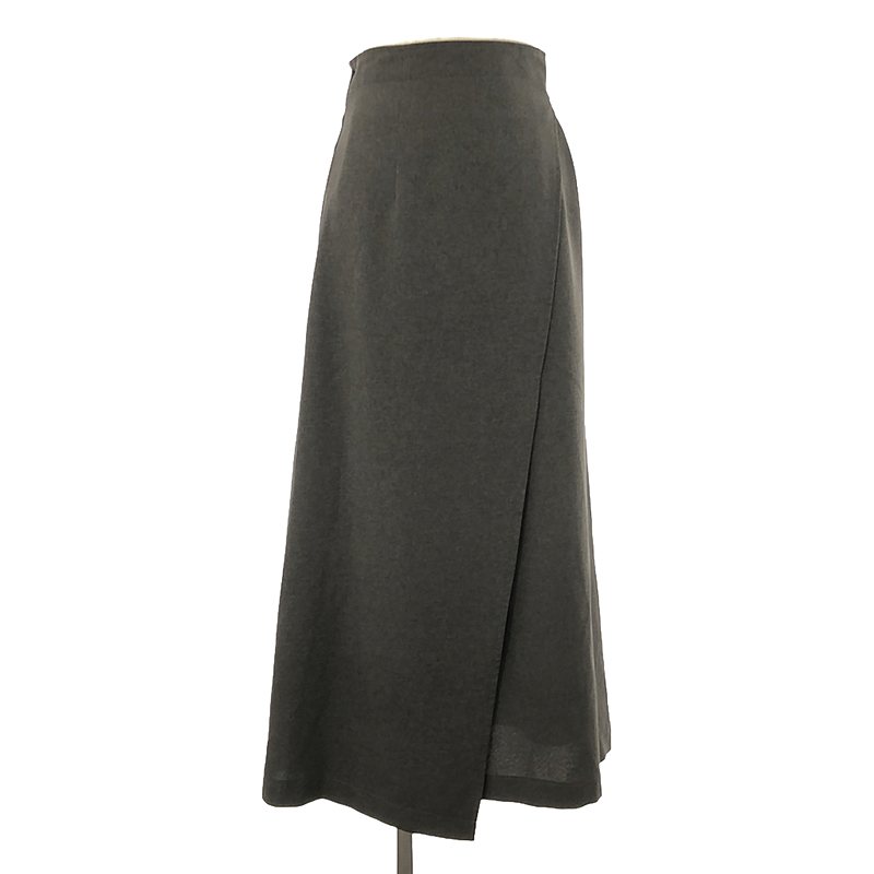 high waist wrap skirt スカート