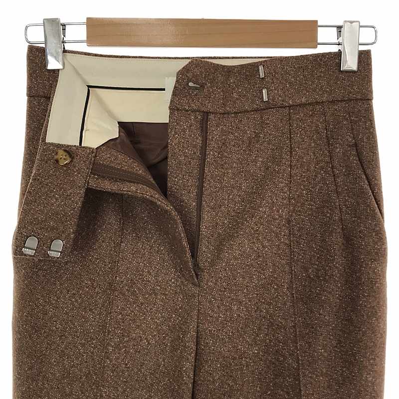 Mame Kurogouchi / マメクロゴウチ Melange Flannel Flared Trousers パンツ