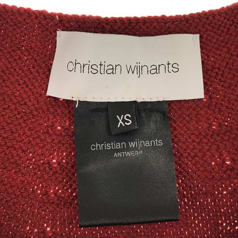 Christian Wijnants / クリスチャンワイナンツ クルーネック ウールニット プルオーバー