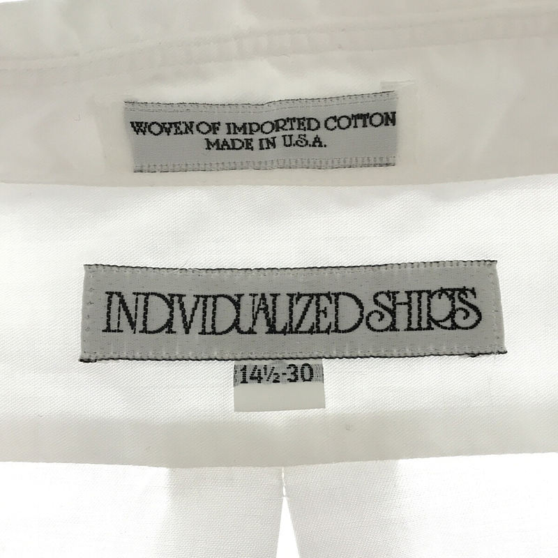 INDIVIDUALIZED SHIRTS / インディビジュアライズドシャツ コットン 長袖 ロングシャツ