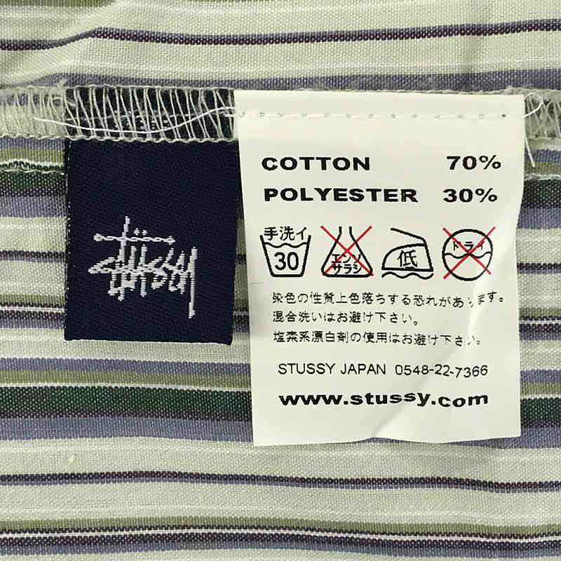 STUSSY / ステューシー ウエスタン 半袖シャツ ストライプ