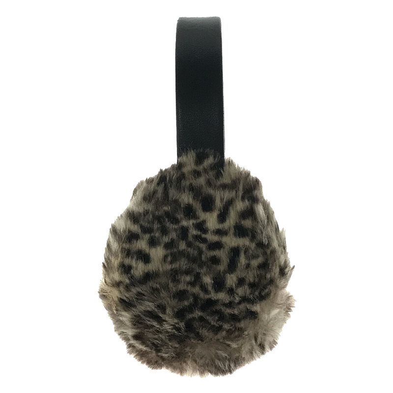 RABBIT FUR EARMUFF WITH LEATHER HEADBAND ラビットファー イヤーマフKARL DONOGHUE /  カールドノヒュー