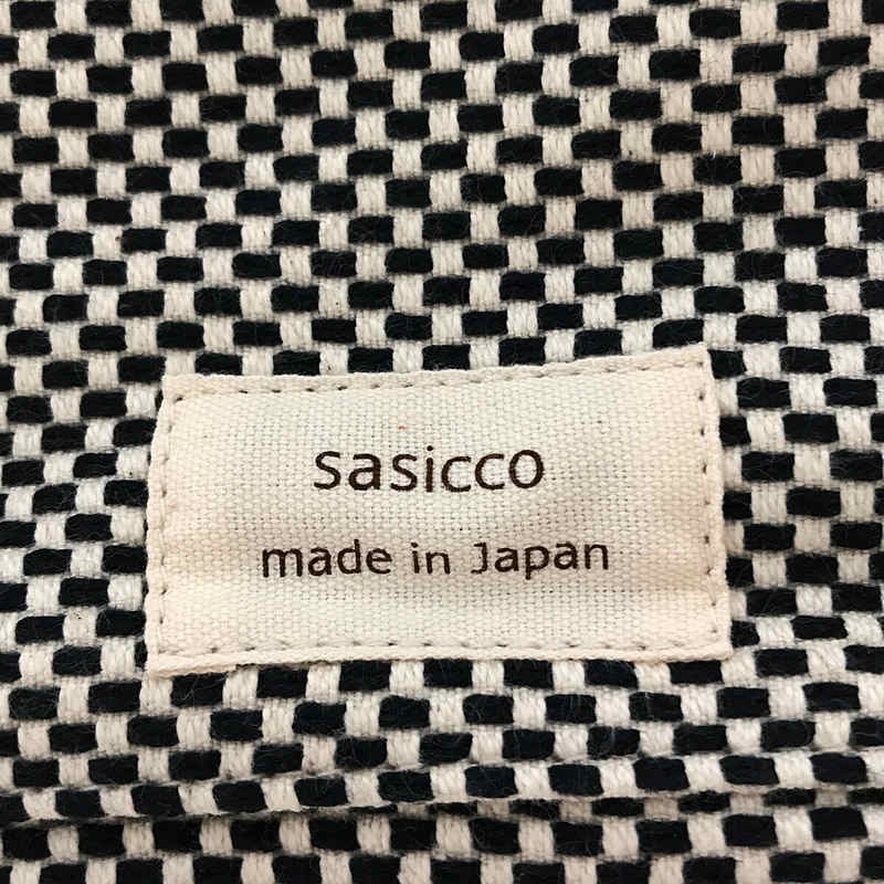 sasicco / サシコ 刺し子 ミニトートバッグ