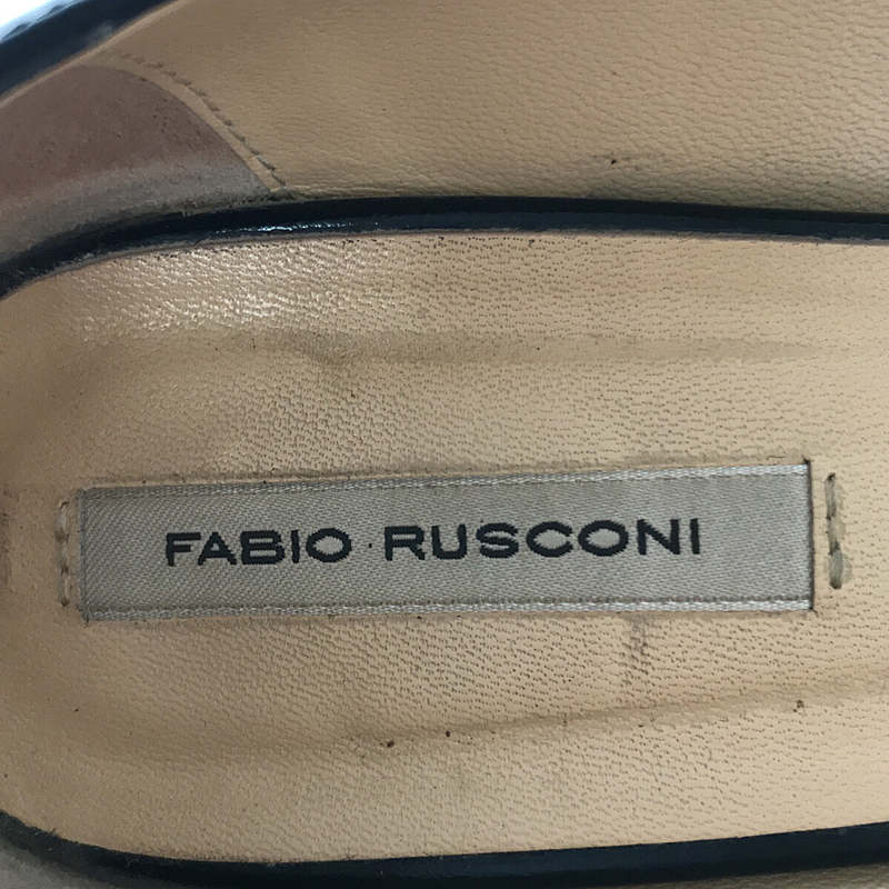 Fabio Rusconi / ファビオルスコーニ チャンキーヒールパンプス