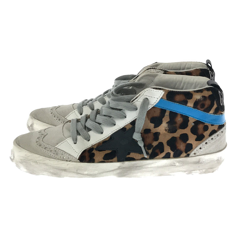 GOLDEN GOOSE / ゴールデングース LEOPERD HI SNEAKERS GGDB レオパード柄 ハラコ スニーカー