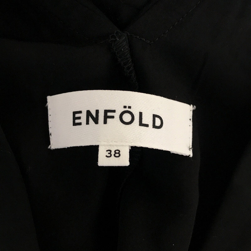 ENFOLD / エンフォルド MAXI DRESS  オーバーコート ワンピース