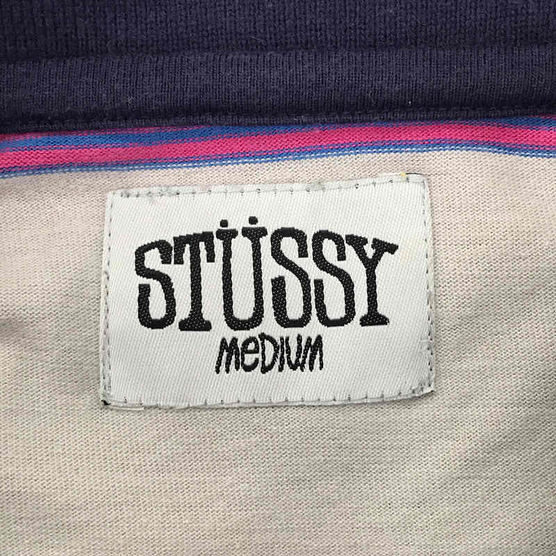 STUSSY / ステューシー マルチカラー ストライプ ポロシャツ