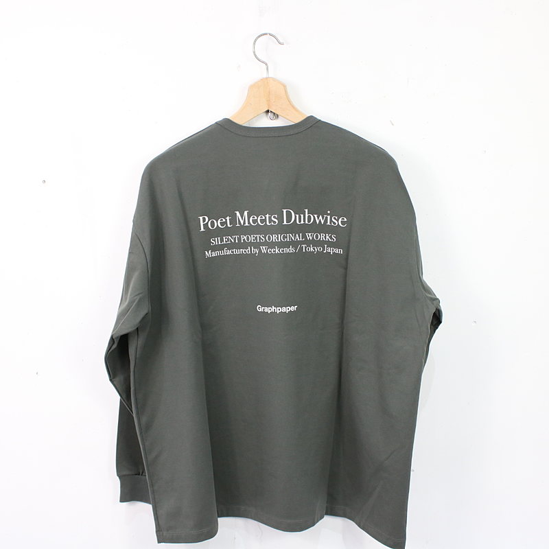 Graphpaper / グラフペーパー POET MEETS DUBWISE │ Jersey L/S Tee ”SUN” カットソー　Tシャツ