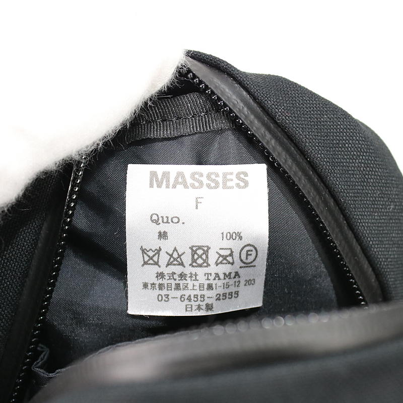 バッグMASSES SHOULDER BAG SMALL black バッグ