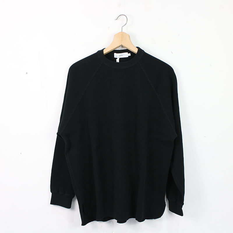 Waffle L/S Tee ワッフルカットソー