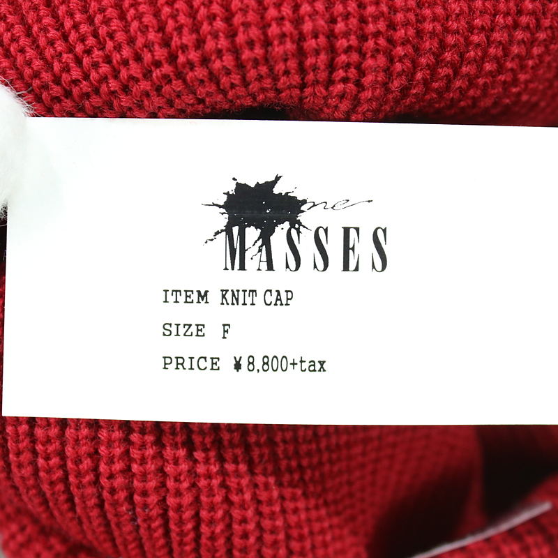 MASSES / マシス KNIT CAP ニットキャップ