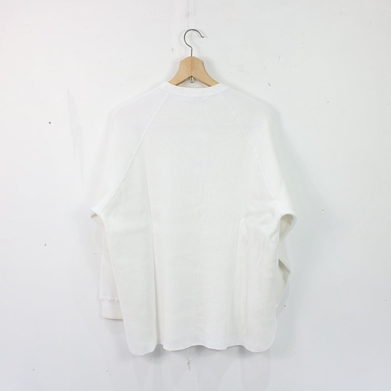 Graphpaper / グラフペーパー Waffle L/S Tee ワッフルカットソー