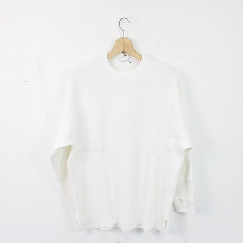 Waffle L/S Tee ワッフルカットソー