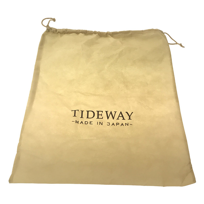 TIDEWAY / タイドウェイ ICY Shoulder Bag □型 レザー ショルダーバッグ 保存袋 タグ付き