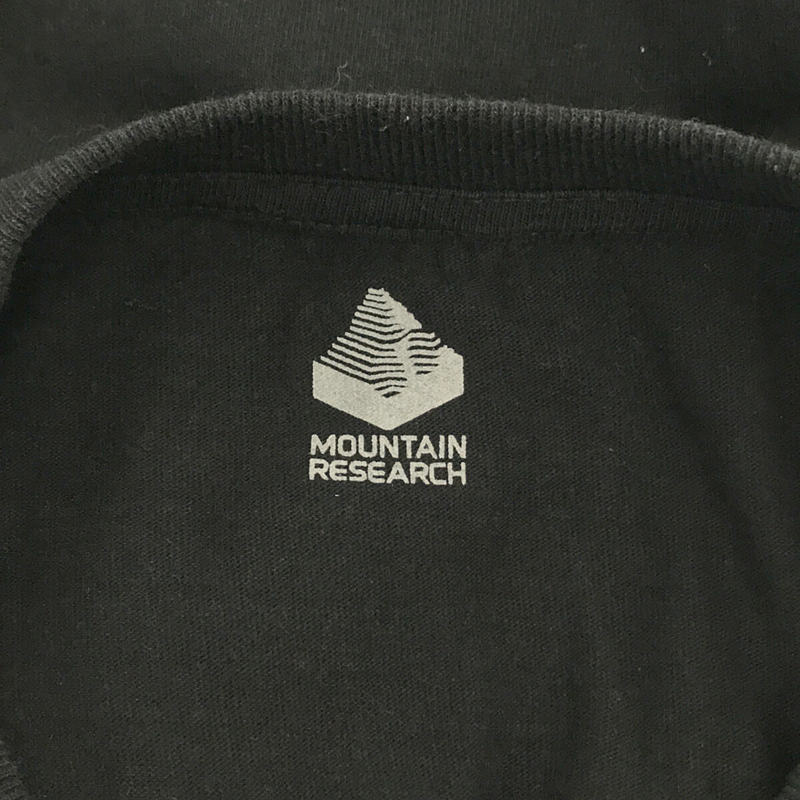 Mountain Research / マウンテンリサーチ コットン クルーネック 両面プリントＴシャツ カットソー