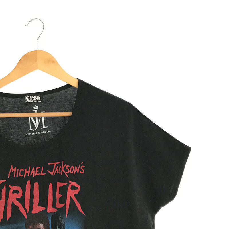 HYSTERIC GLAMOUR / ヒステリックグラマー MICHAEL JACKSON/THRILLER プリント プルオーバー プリントTシャツ 01182CT01