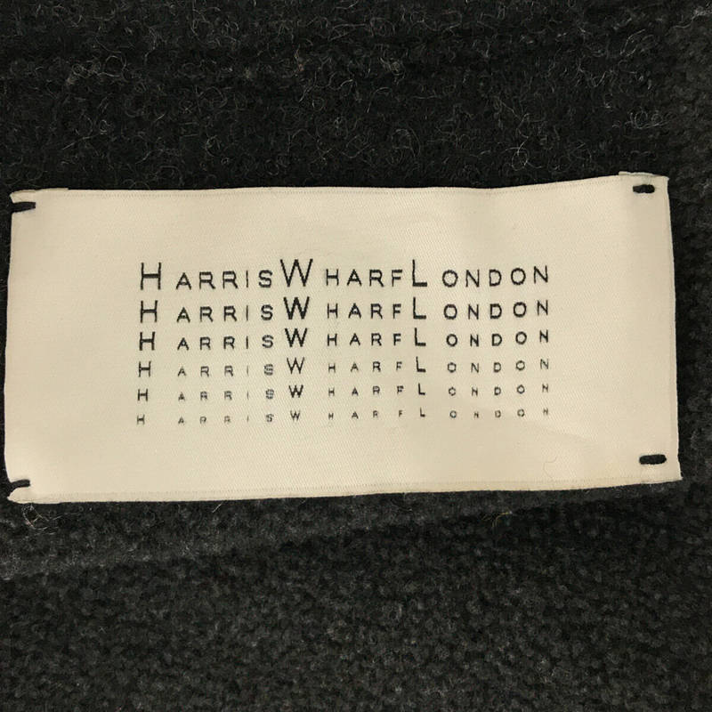 HARRIS WHARF LONDON / ハリスワーフロンドン 生地切替 オーバーガウンコート