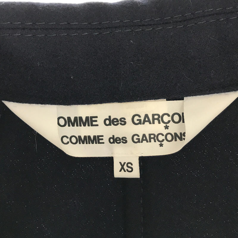 COMME des GARCONS COMME des GARCONS / コムコム ウール混 ケープ ジャケット  ポンチョ