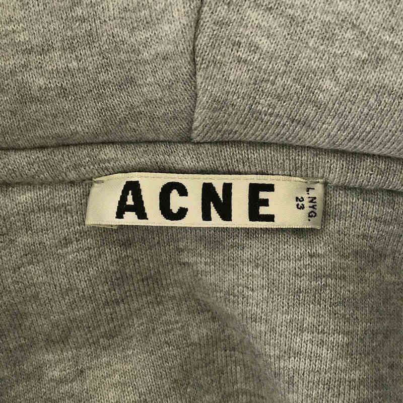 Acne / アクネ BIT DOUBLE ダブルフェイス サイドジップ オーバーシルエット プルオーバー パーカー フーディー