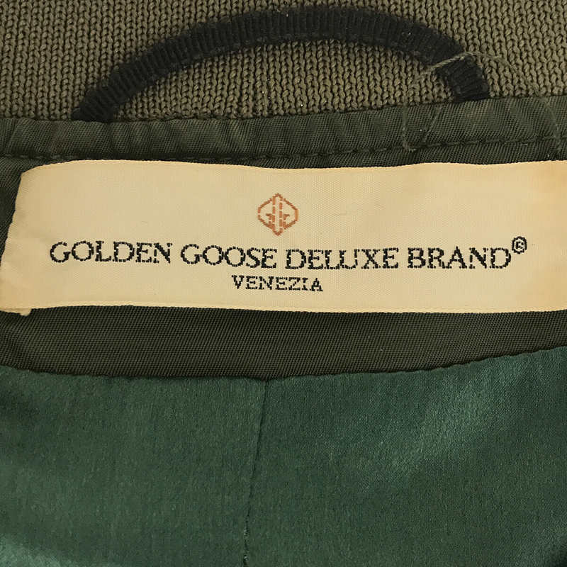 GOLDEN GOOSE / ゴールデングース MA-1 裏地シルク ミリタリー ブルゾン