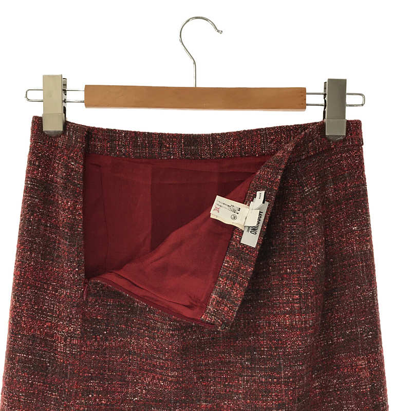 MOSCHINO / モスキーノ セットアップ ツイード フリル シングル ジャケット / スカート