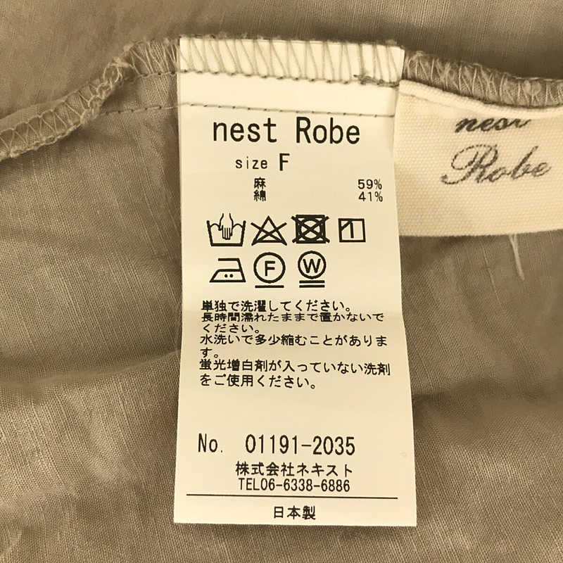 nest robe / ネストローブ コットン リネン マキニョン ワンピース