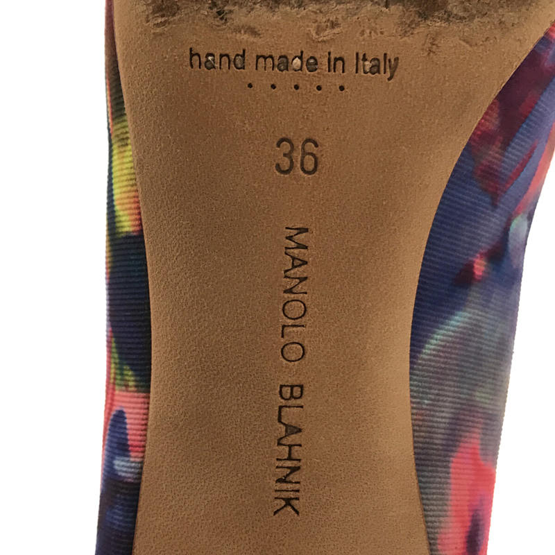 MANOLO BLAHNIK / マノロブラニク ポインテッドトゥ ヒール パンプス 箱・保存袋有