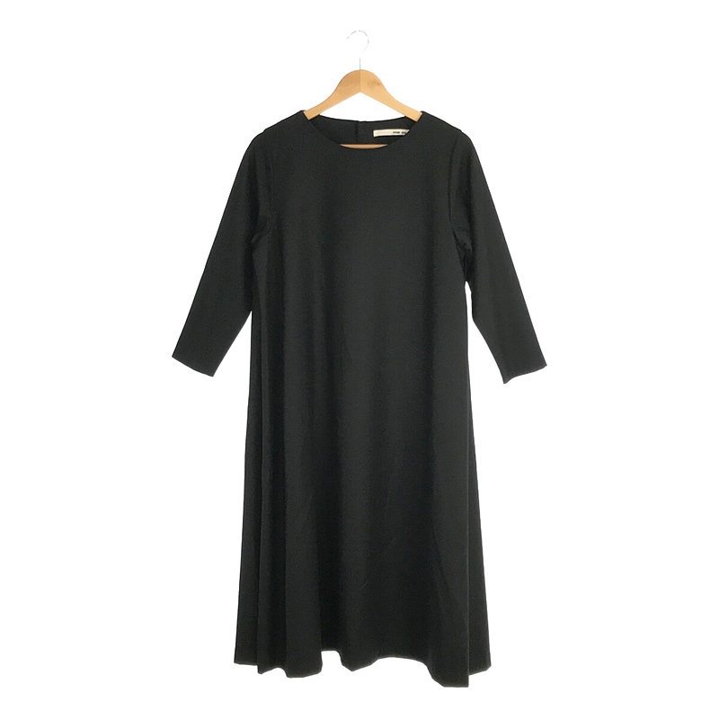 wool side tuck one-piece ウールサイドタックワンピース