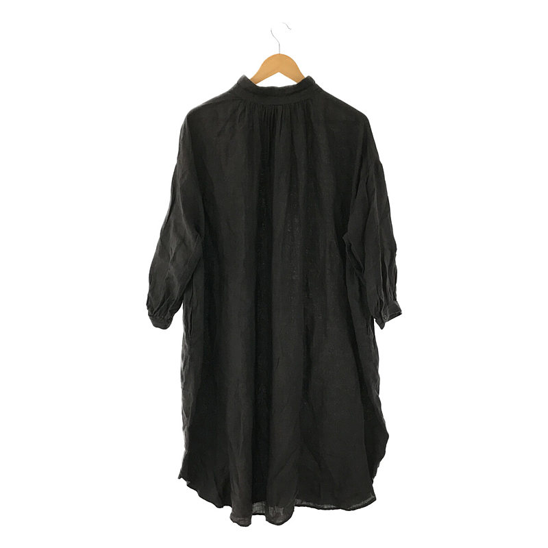 nest robe / ネストローブ リネン ロング チュニック シャツ