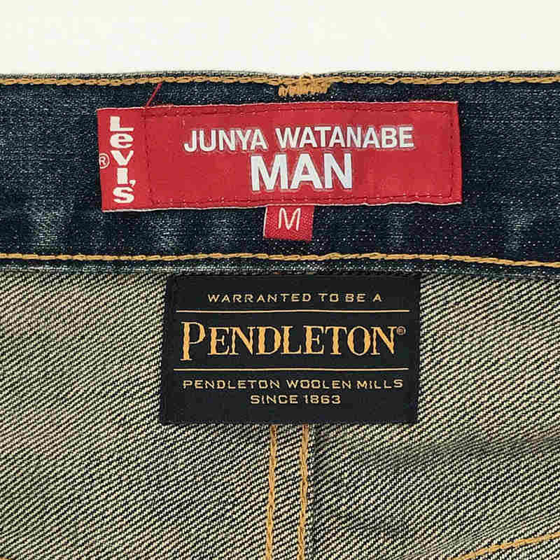 JUNYA WATANABE MAN / ジュンヤワタナベマン × PENDLETON × Levi's デニムパンツ