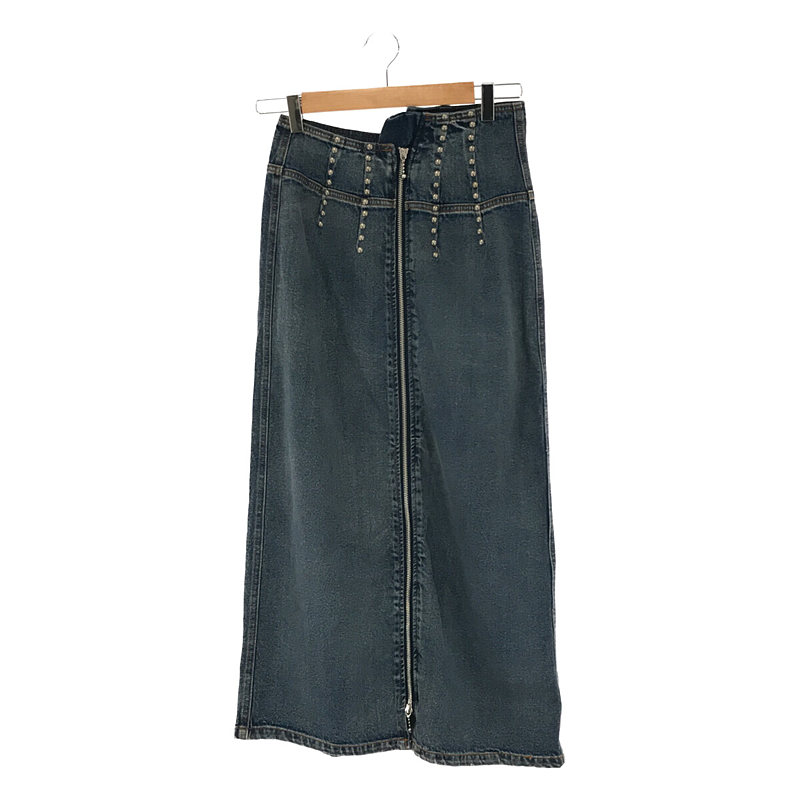 STUDS LINE DENIM SKIRT スカートAmeri VINTAGE / アメリヴィンテージ